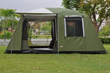 Load image into Gallery viewer, One hall two bedroom ultralarge 8-12 person use double layer rainproof waterproof fimily party tent
