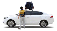 Load image into Gallery viewer, Remote control Automatic Awning Tent Car Cover Outdoor Waterproof Folded Portable Car Canopy Cover Anti-UV Sun Shelter Car Roof
